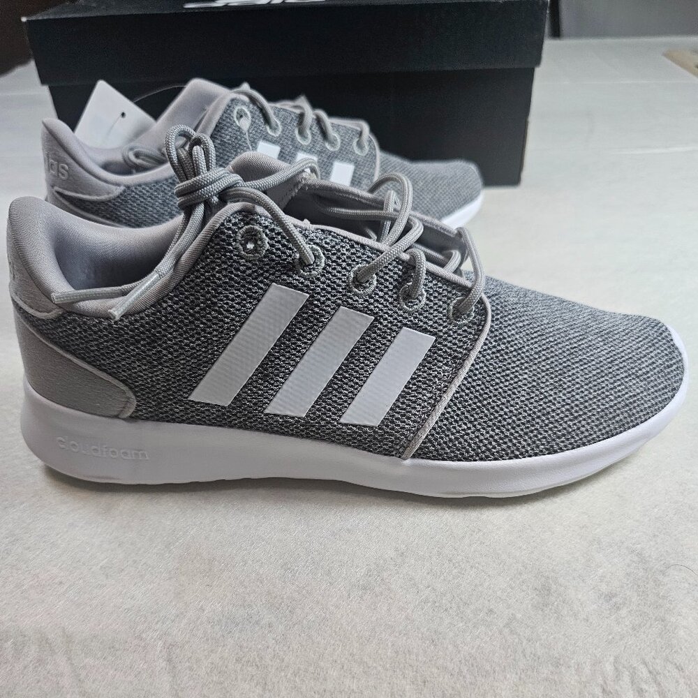 NEW Adidas QT Racer Women’s Running Shoes – Lightweight Cloudfoam Comfort - Picture 5 of 8